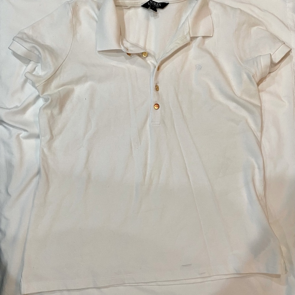 LRL White Polo